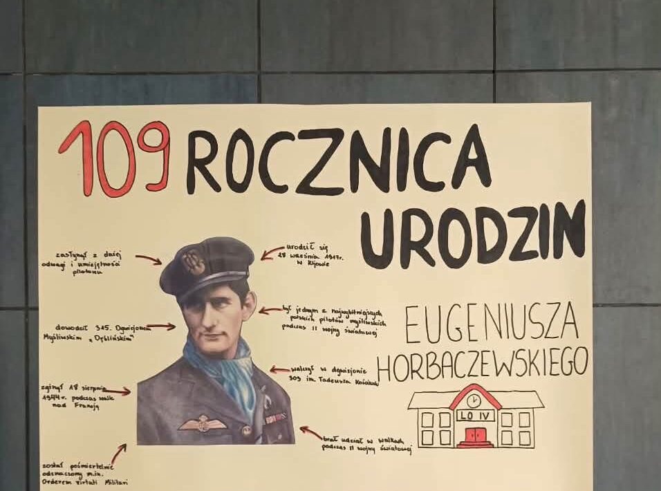 🎂✈️ 109 rocznica urodzin Eugeniusza Horbaczewskiego – Patrona naszej szkoły!